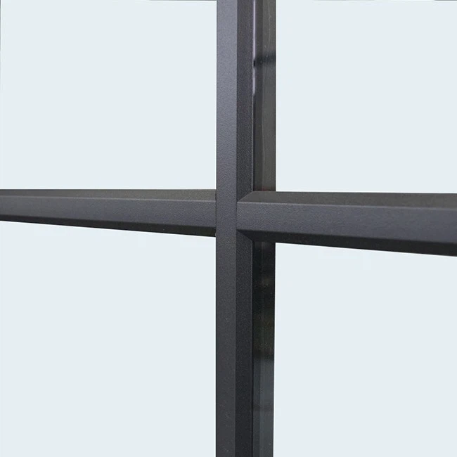 black casement windows