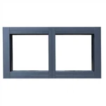 Thermal Break fixed aluminum windows commercial