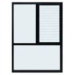 Classic Series - Non-thermal Break fixed glass louvre windows